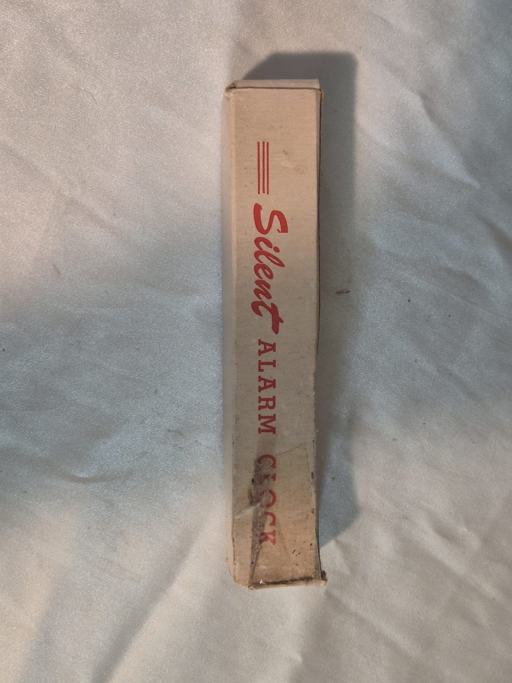 Vintage "Silent Alarm Clock" Gag Gift